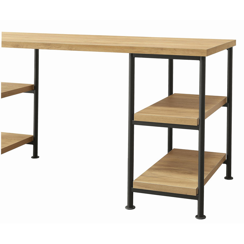 Bureau en chêne doré