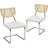 Modern Dining Chairs with Mesh Rattan Back-1168138119-1168138123