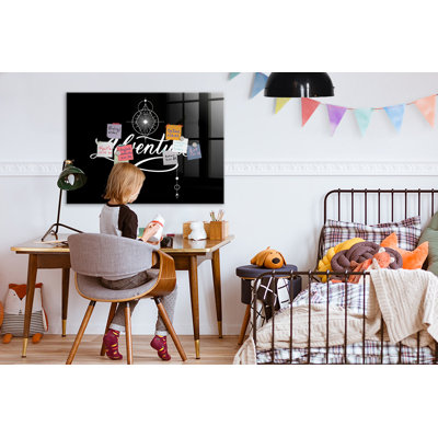 Magnetic Glass Photo Memo Board