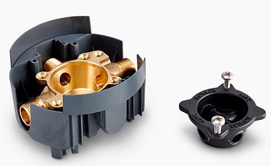 Rite-Temp Valve Body Rough-In with Universal Inlets