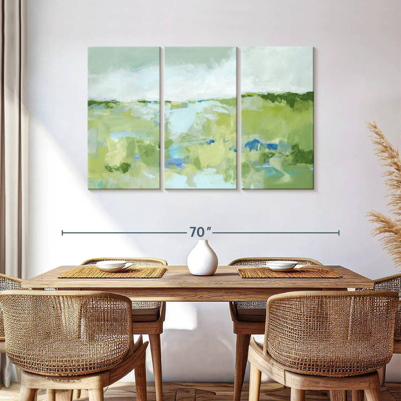 Avery Spring Green I, 36" H x 57" W