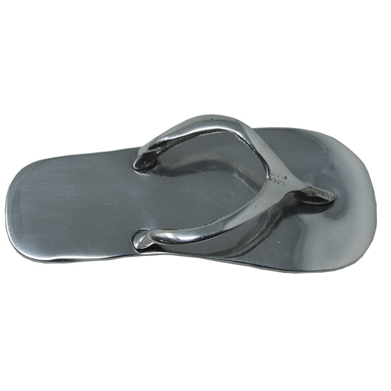 Pewter Flip Flop Napking Ring/large