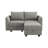 Upholstered L-Shaped Sectional Reversible-1181794910