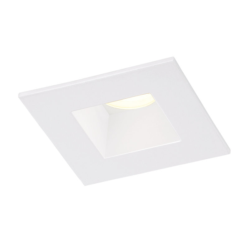 Garniture carrée 1 lumière 15W à rendement élevé 15W Midway - 5CCT, Blanc