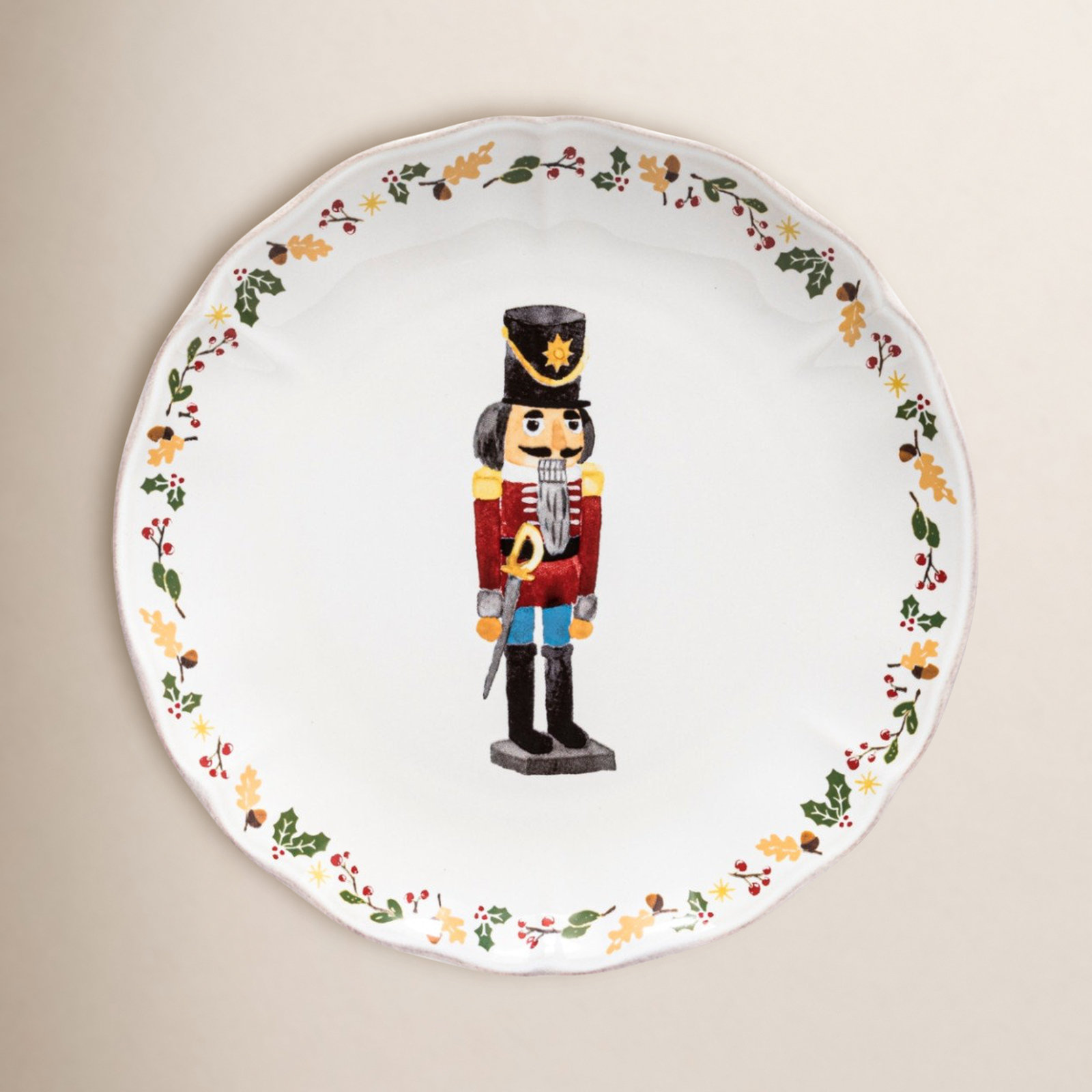 Salad Plate - Nutcracker