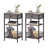 Beom 15.7'' W Metal Nightstand-305154345-288427435