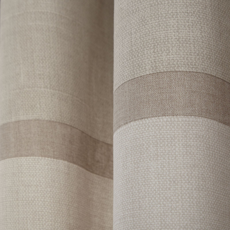 Eyelet Curtains, 229 W x 229 D cm, Natural