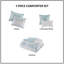  Ensemble d'édredon 5 pièces avec coussins décoratifs Seersucker-1361545814-1366977597