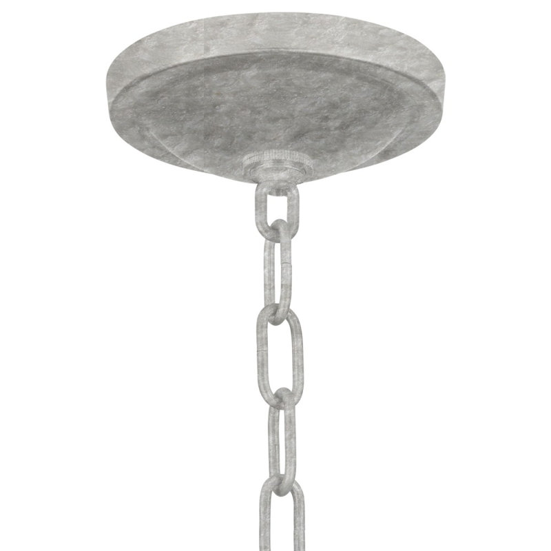 Lustre rectangulaire / carré de style bougie à 4 lumières Medallion