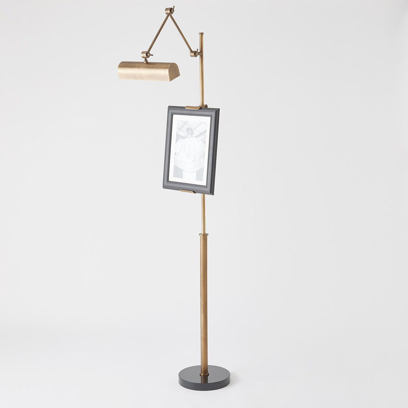 LED Swing Arm Floor Lamp