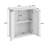 Woven Rattan Wall Cabinet for Bathroom,Toilet Storage Cabinet with Doors & Shelves