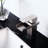 Bathroom Sink Attachment - Brushed Nickel, Single Handle, Hole Nickel Tap Hole, Ceramic Sheet Sealing Technology