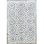 Tiny Knots Wool Geometric Area Rug in Eyelet Silver