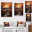 Tiandre, art afro-américain «Soulful III», reproduction sur toile-270959139-270959144