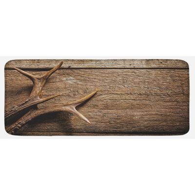Rustic Polyester Kitchen Mat