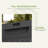 48-gallon Resin Package Delivery Box For Outside, Waterproof Storage Box With Lockable Secure-109369983