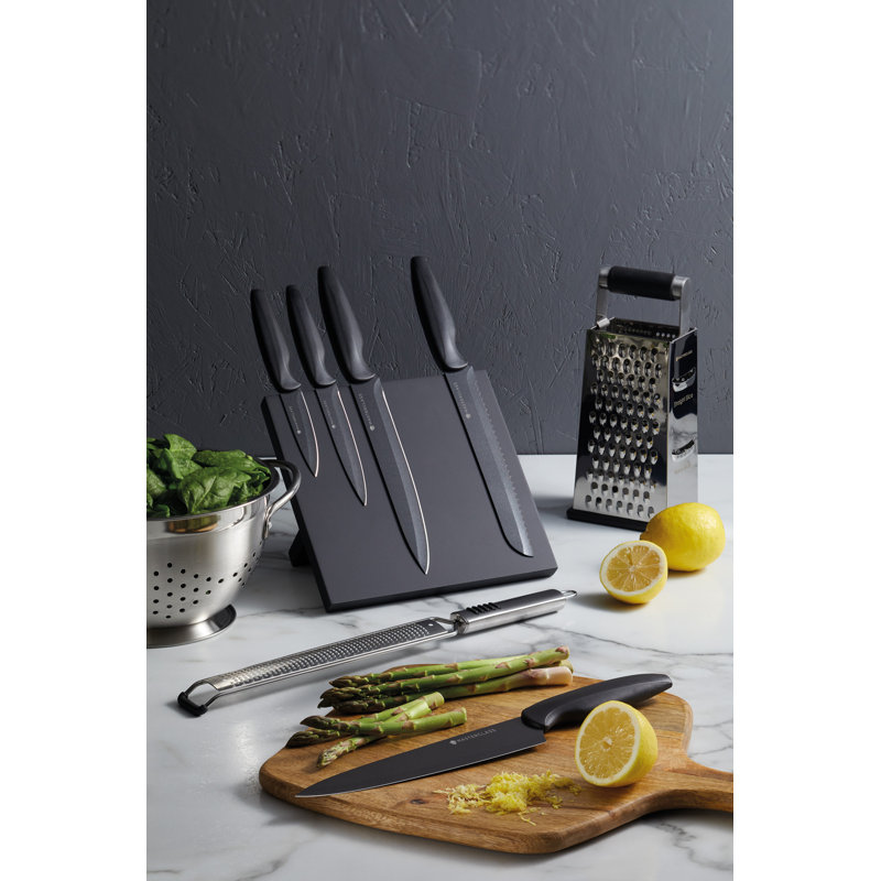 MasterClass Agudo 5 Piece Knife Set with Storage Stand