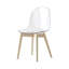 Academy Armless Chair with Wooden Frame-349703726