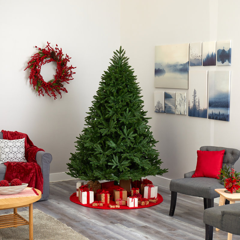84' H Lighted Artificial Spruce Christmas Tree