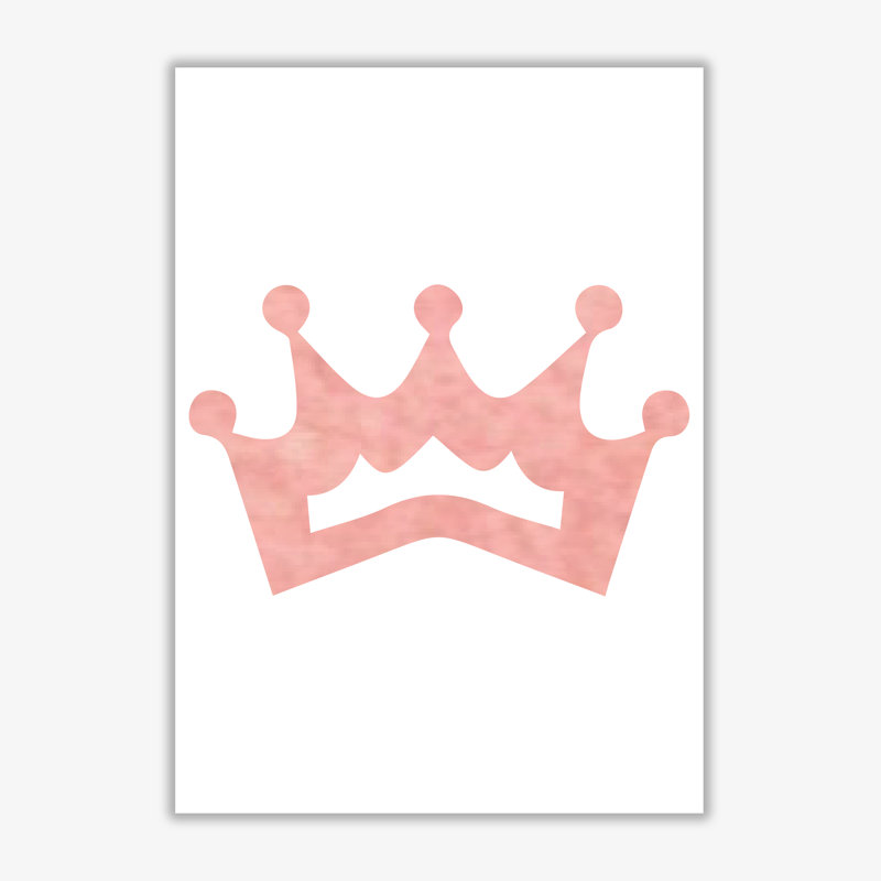 Crown - Painting, 30 cm H x 21 cm W x 1 cm D, No Frame