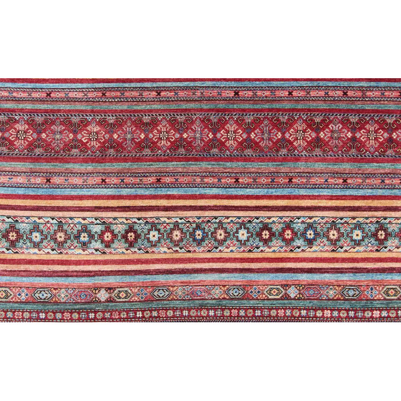 Aillene Oriental Hand Woven 210cm X 295cm Area Rug