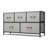 Nilio 5 Drawer 39.5" W Iron Chest-1078549072