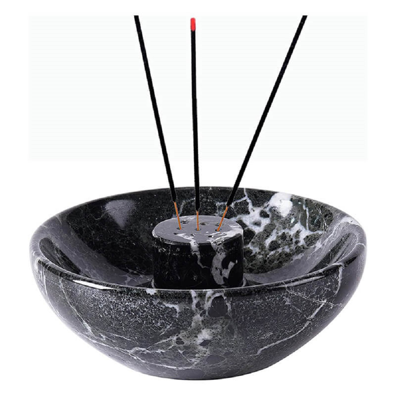 1 2'' H Marble Tabletop Dish