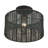 Adabella 1 Light Black Medium Semi-flush-1078291717