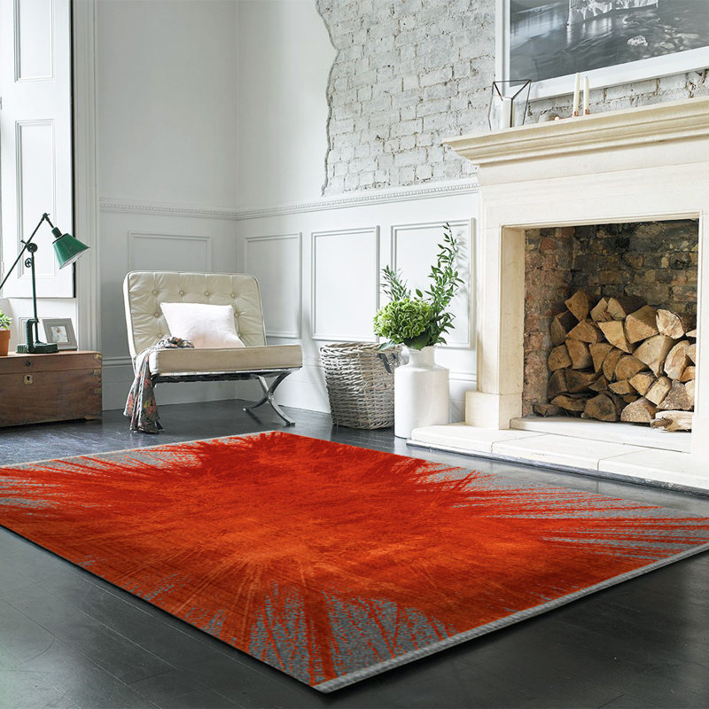 Tapis en coton Tabu, Rectangle 5 pi 3 po x 7 pi 6 po