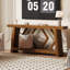 Canapé console 70,9 "tout bois, entrée à 2 niveaux avec pieds trapézoïdaux stables-891464753