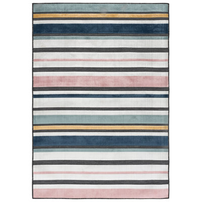 Tapis rayé Cabana 404 pour intérieur/extérieur