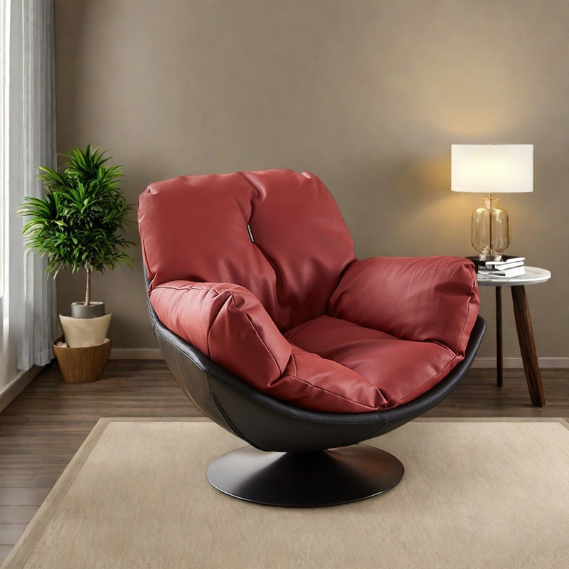 Chaise rotative à 360 °, Rouge