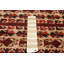 Tapis brun clair Teimani 2 pi 9 po x 4 pi 9 po