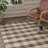 Vacaville Hand Woven Wool/Cotton Plaid Rug in Light Grey/Brown-97779488
