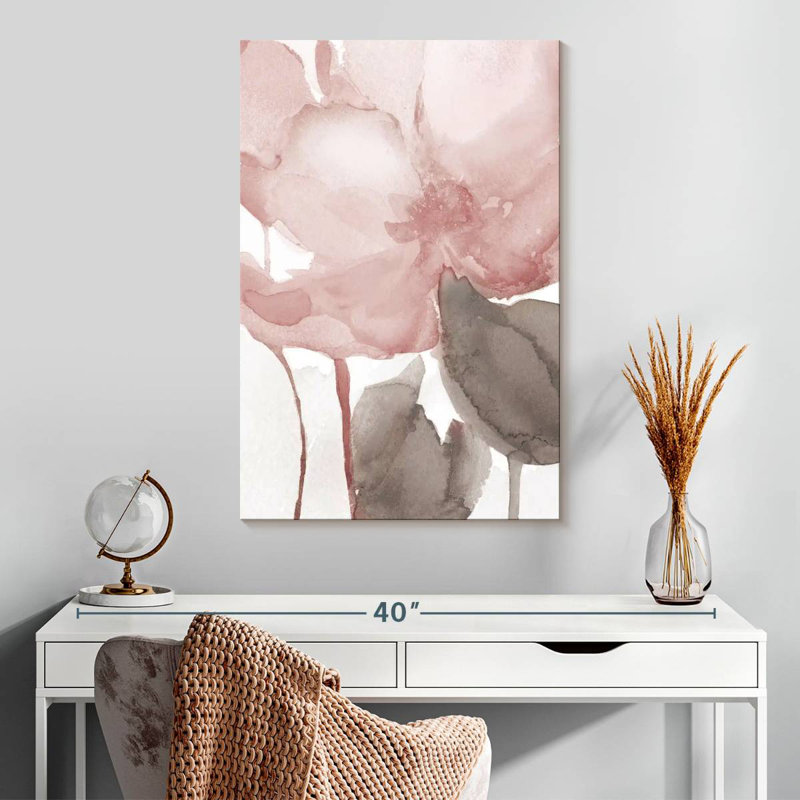 Avery Blush Bloom II, 30" H x 20" W