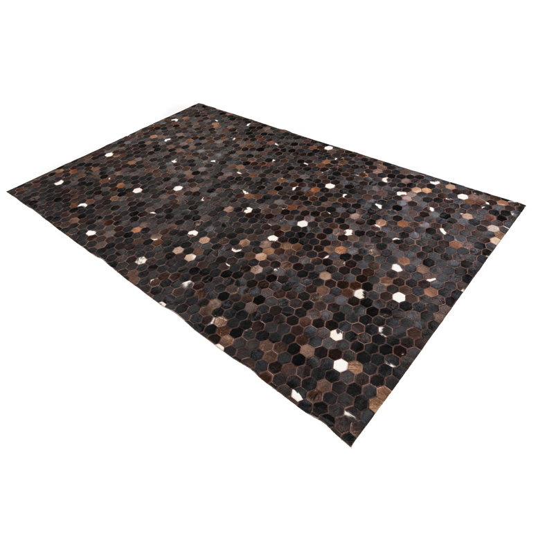Tapis brun foncé Isidore