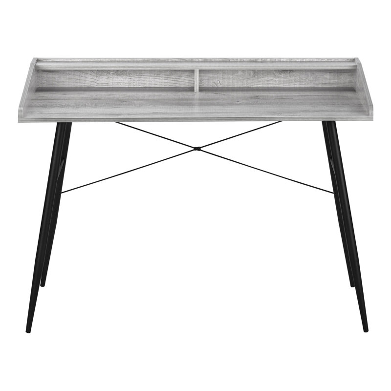 Bureau d'ordinateur, Gris / Noir