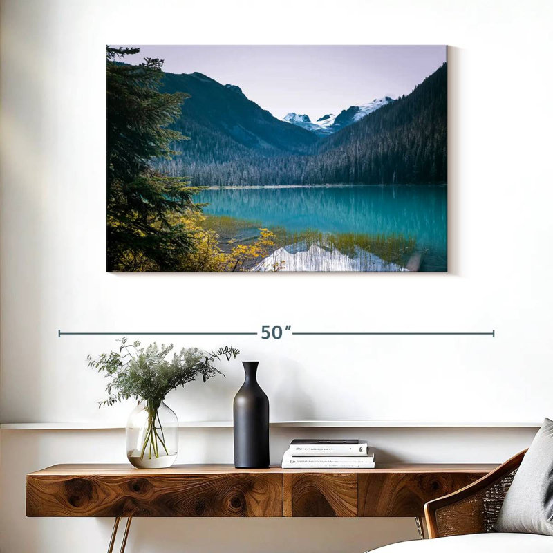 Alvord Joffre Crystal Lake Waters, H 26 po x l 39 po