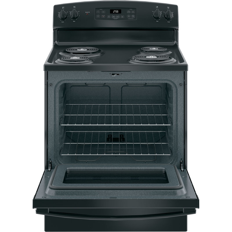 30" 5 cu. ft. Freestanding Electric Range, Black
