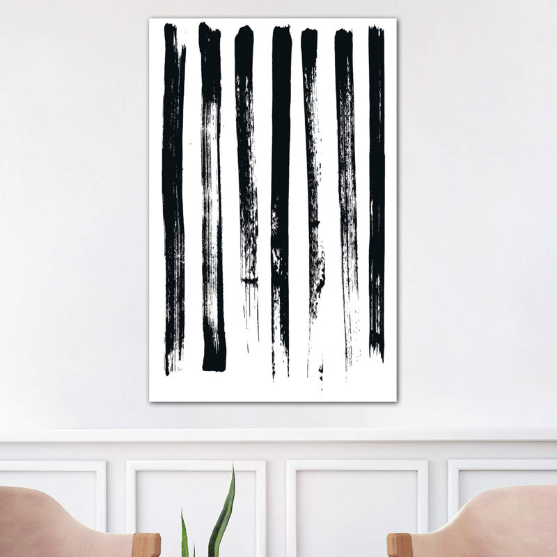 Abstract I by Honeymoon Hotel - Wrapped Canvas Print, 101.6 cm H x 66.04 cm W x 1.91 cm D