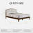 Clara Wooden Platform Bed-332045567