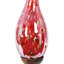 Piquet de jardin en forme de spirale en verre nacré soufflé à la main avec détails de fleuron Exhart, 36 po-878762474