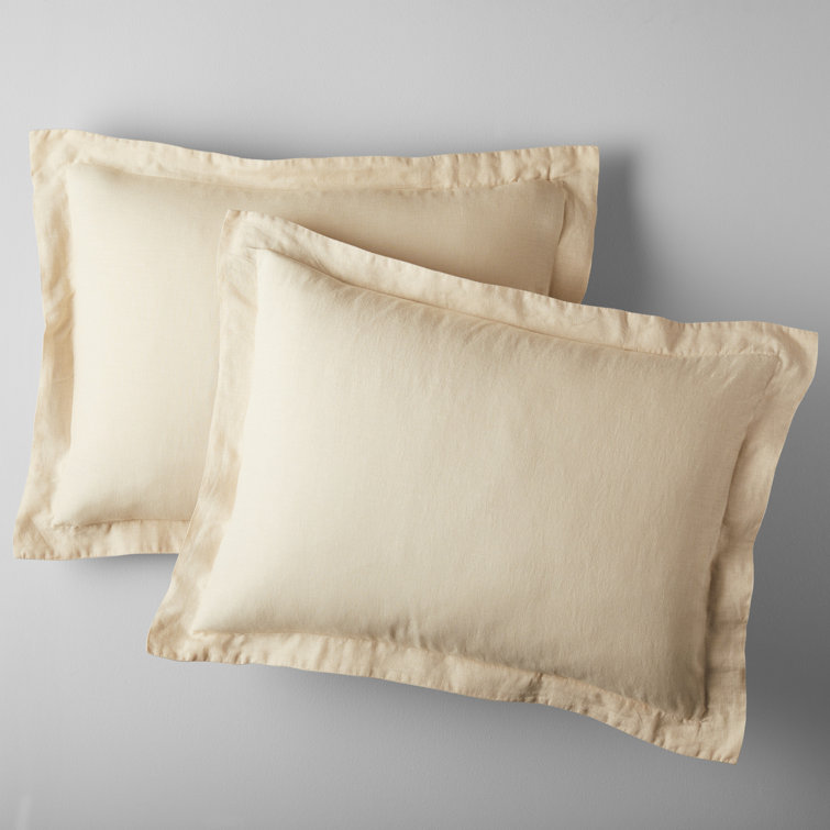 Jepeak Set of 2 Comfy Throw Pillow Covers Farmhouse Linen Cushion Case –  Jepeaktextile