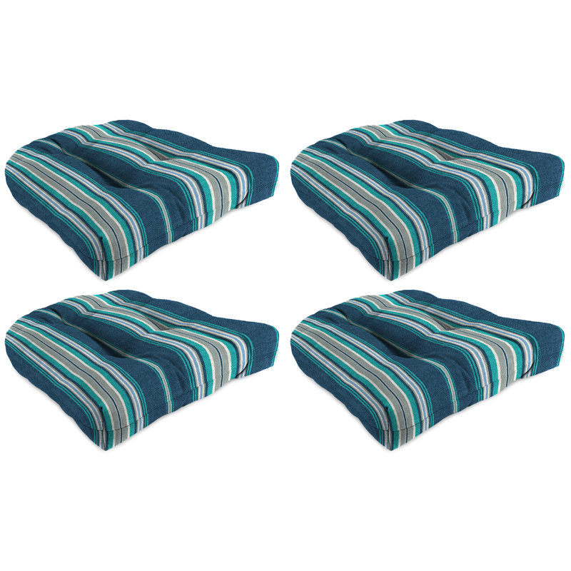 Outdoor Wicker Seat Cushion, Terrace Caribe