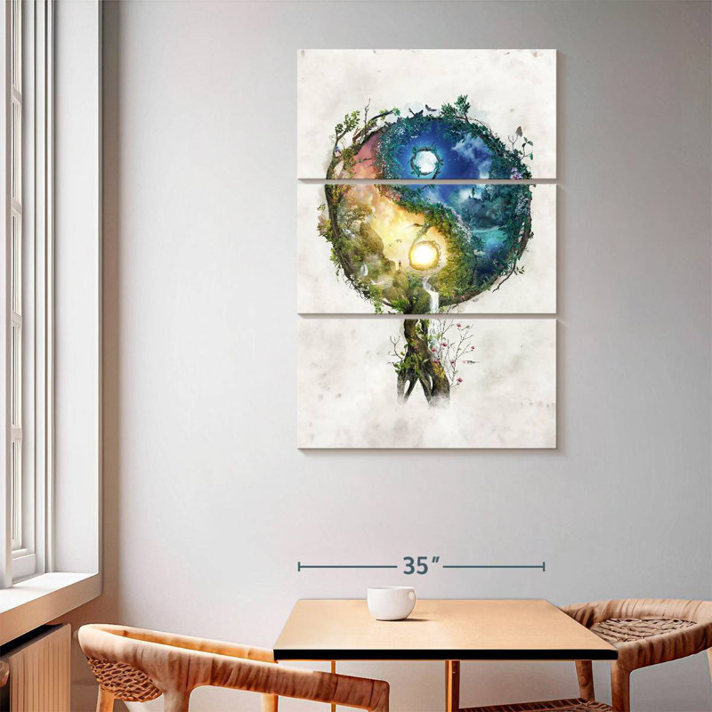 Adella Tao Te Ching, 65" H x 42" W