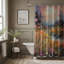 Motif floral - Rideau de douche standard 1 pièce-790615946