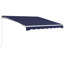 Auvent de terrasse rétractable en polyester Outsunny-97850773-97850775-117985649