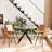46.5" Wood Round Dining Table-1854870661-1854870683