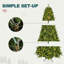 Arbre de Noël artificiel épinette pré-éclairé-1772441505