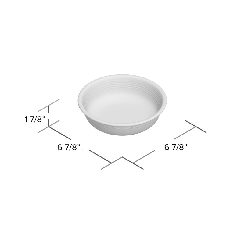 Fiesta Dinnerware Classic Rim 6 7/8 Inch Cereal Bowl 19 OZ, Daffodil